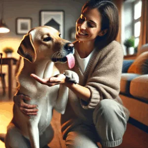 Die verschiedenen Gründe für das Lecken von Hunden