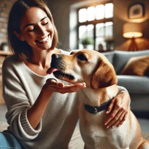 Warum lecken Hunde uns ab
