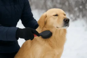 Tipps für die Fellpflege beim Hund im Winter