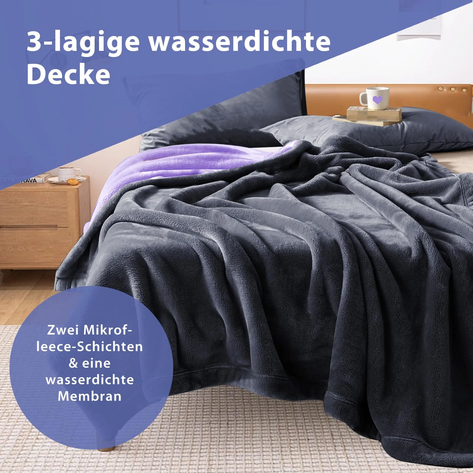 wasserdichte Hundedecke